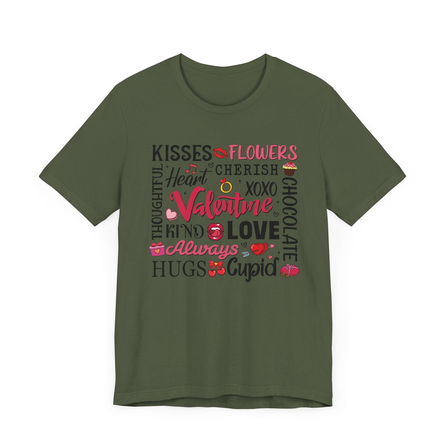 "Valentine Word Collage"
