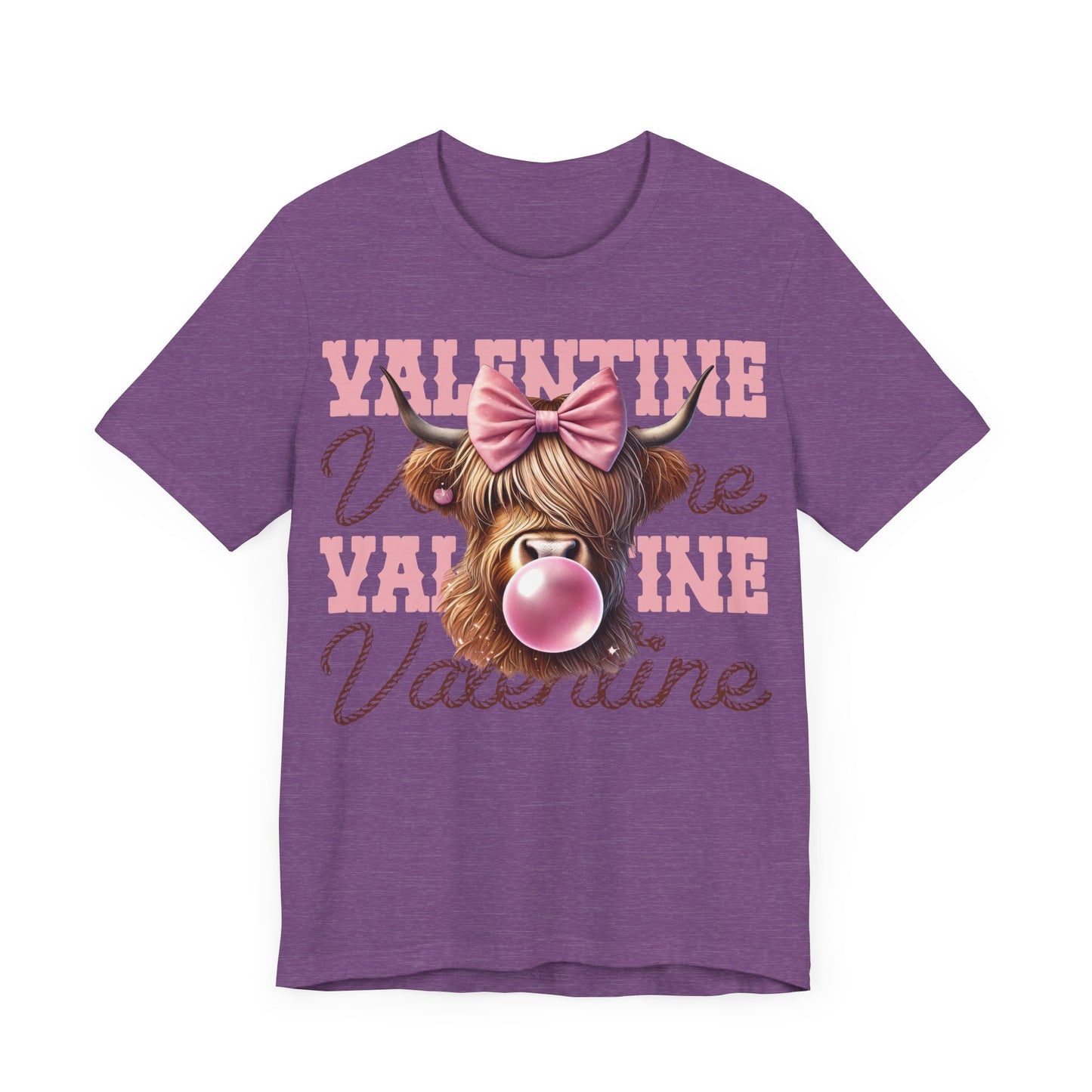 "Valentine Highland Cow"