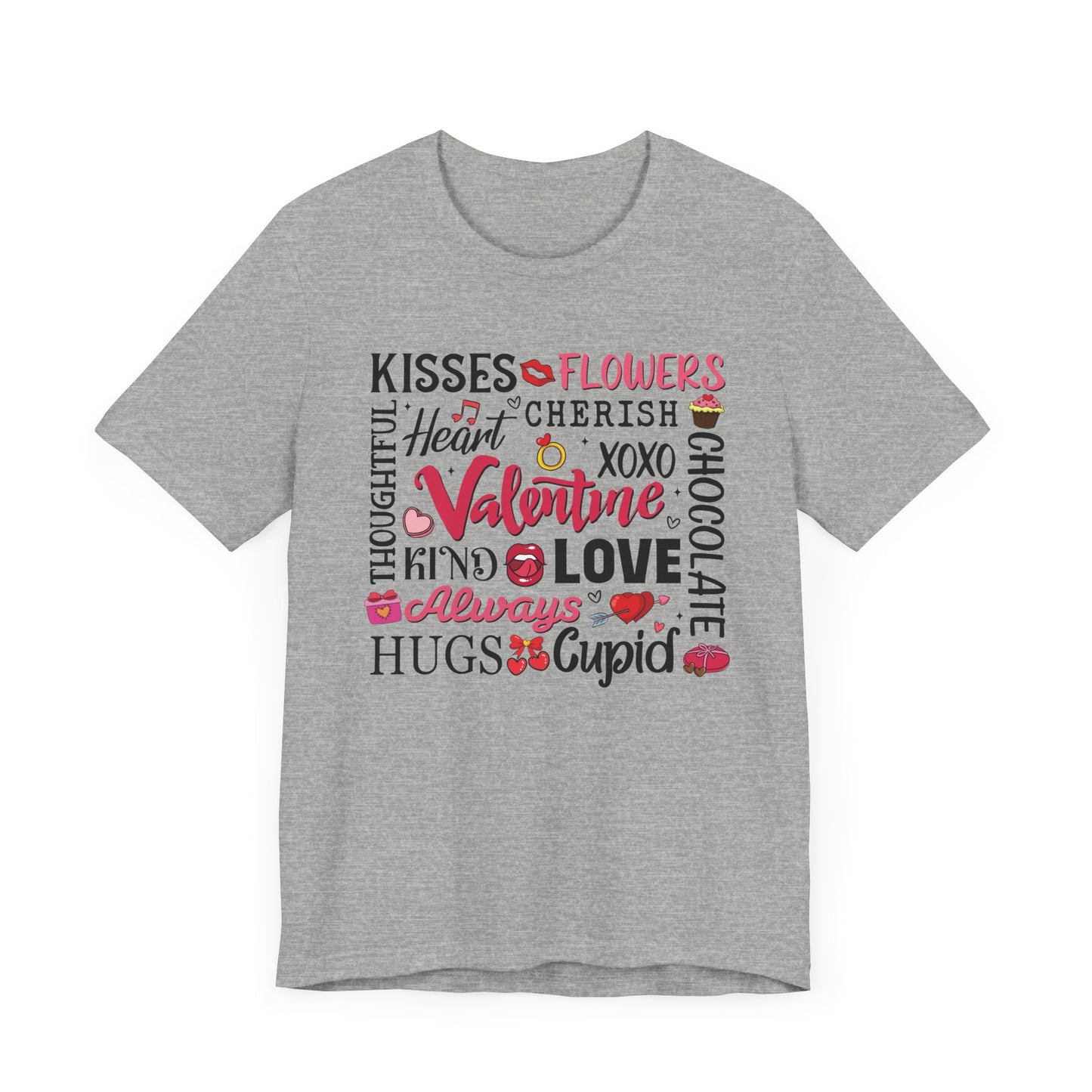 "Valentine Word Collage"