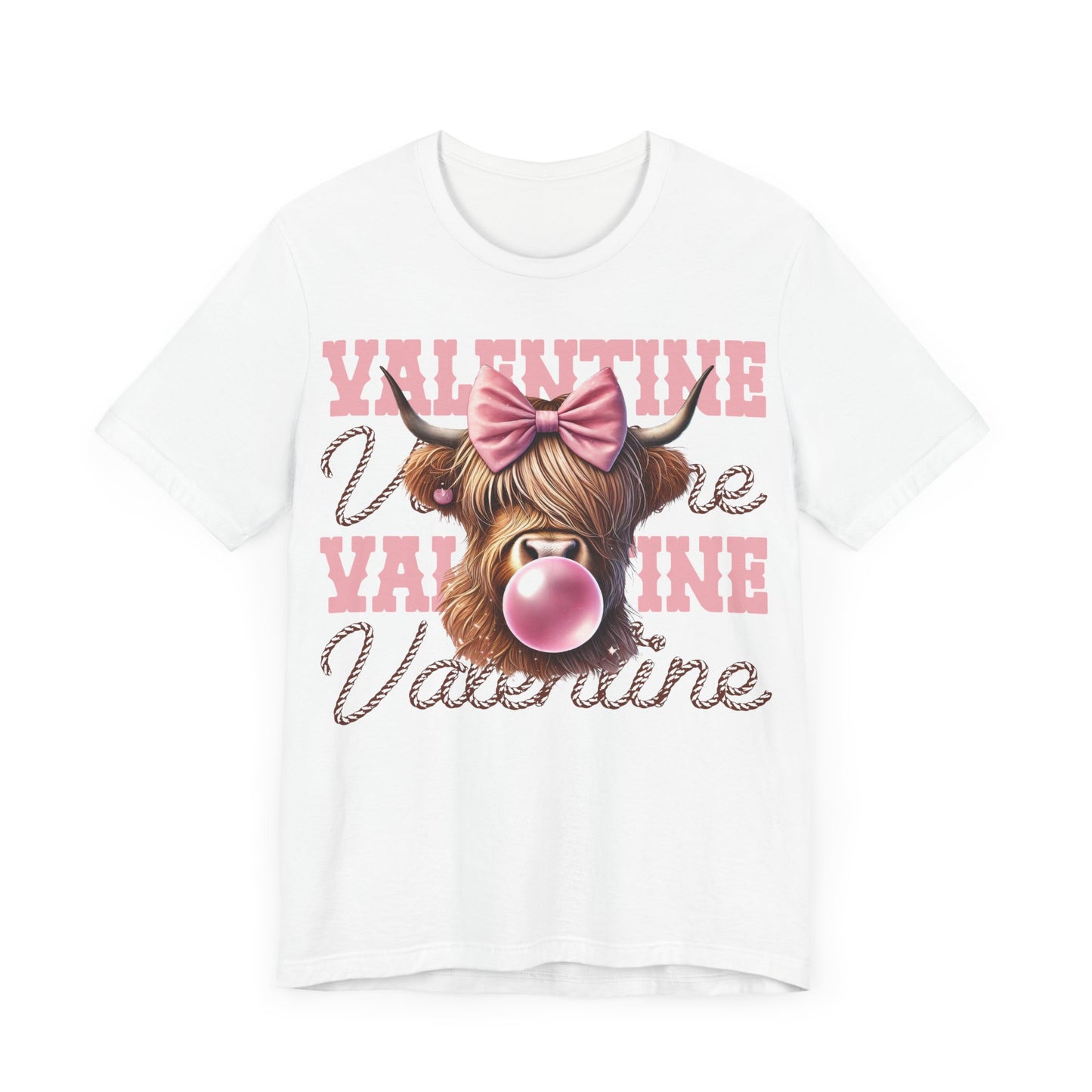 "Valentine Highland Cow"