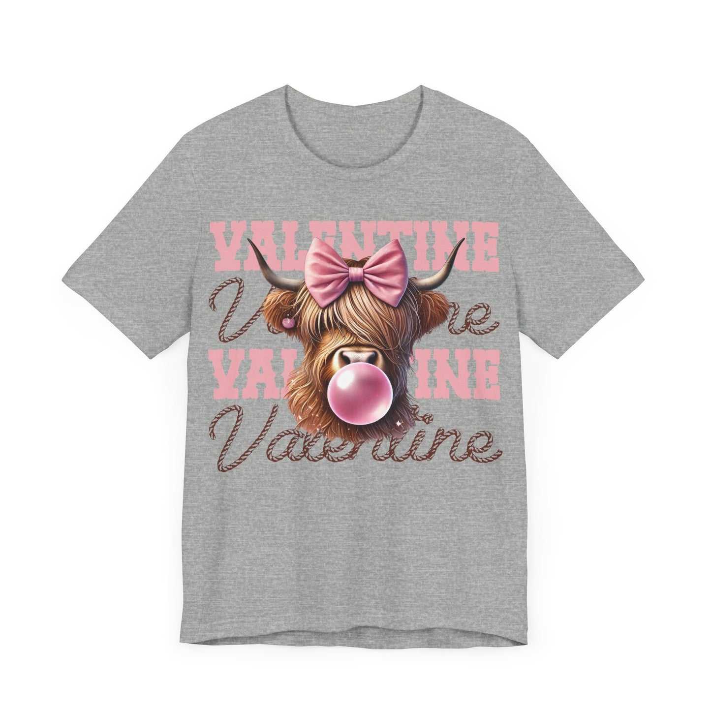 "Valentine Highland Cow"