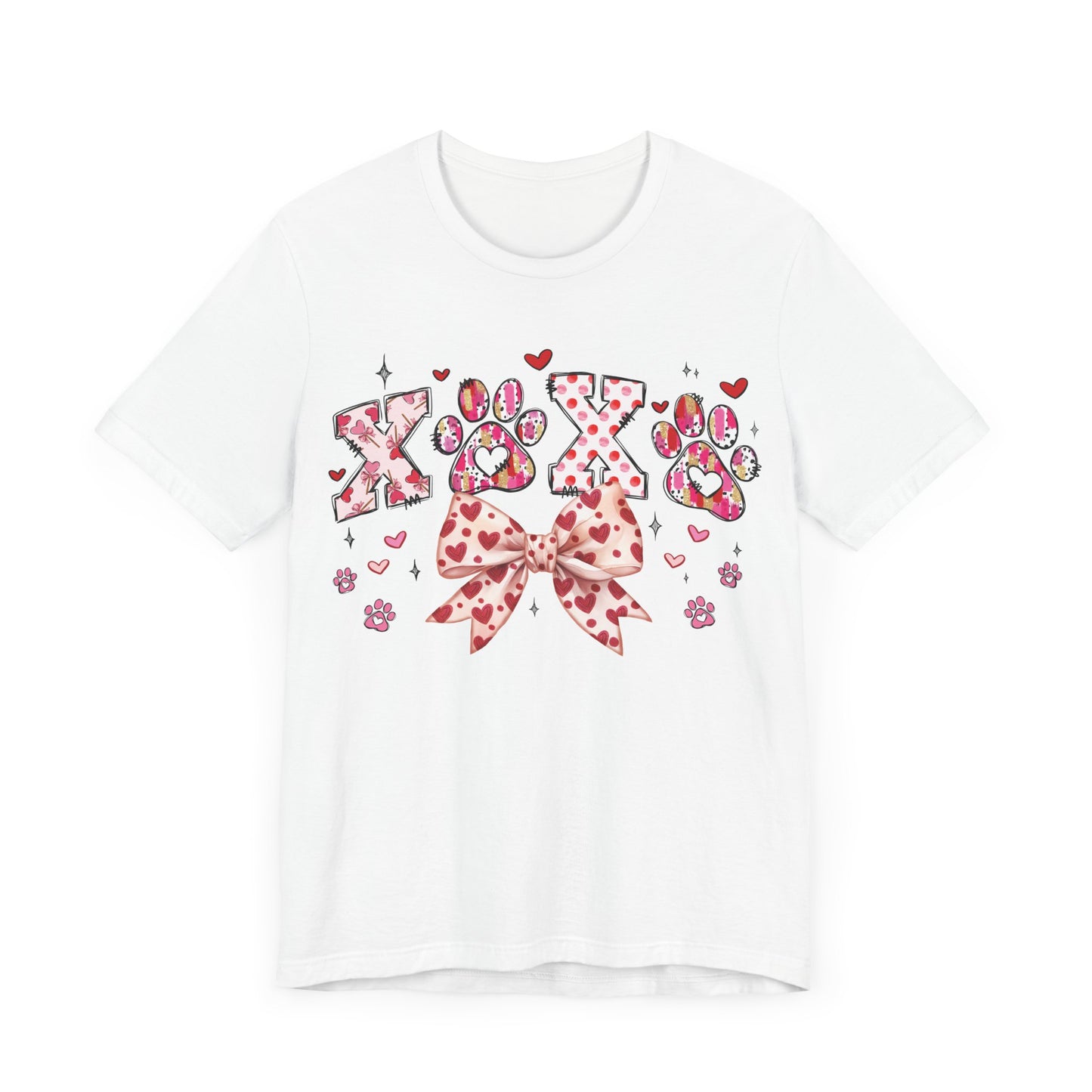 "XOXO Paw Print Tee"