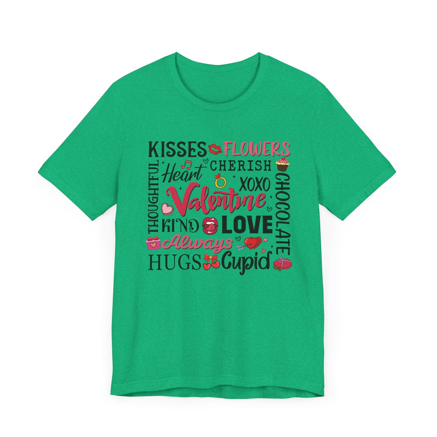 "Valentine Word Collage"