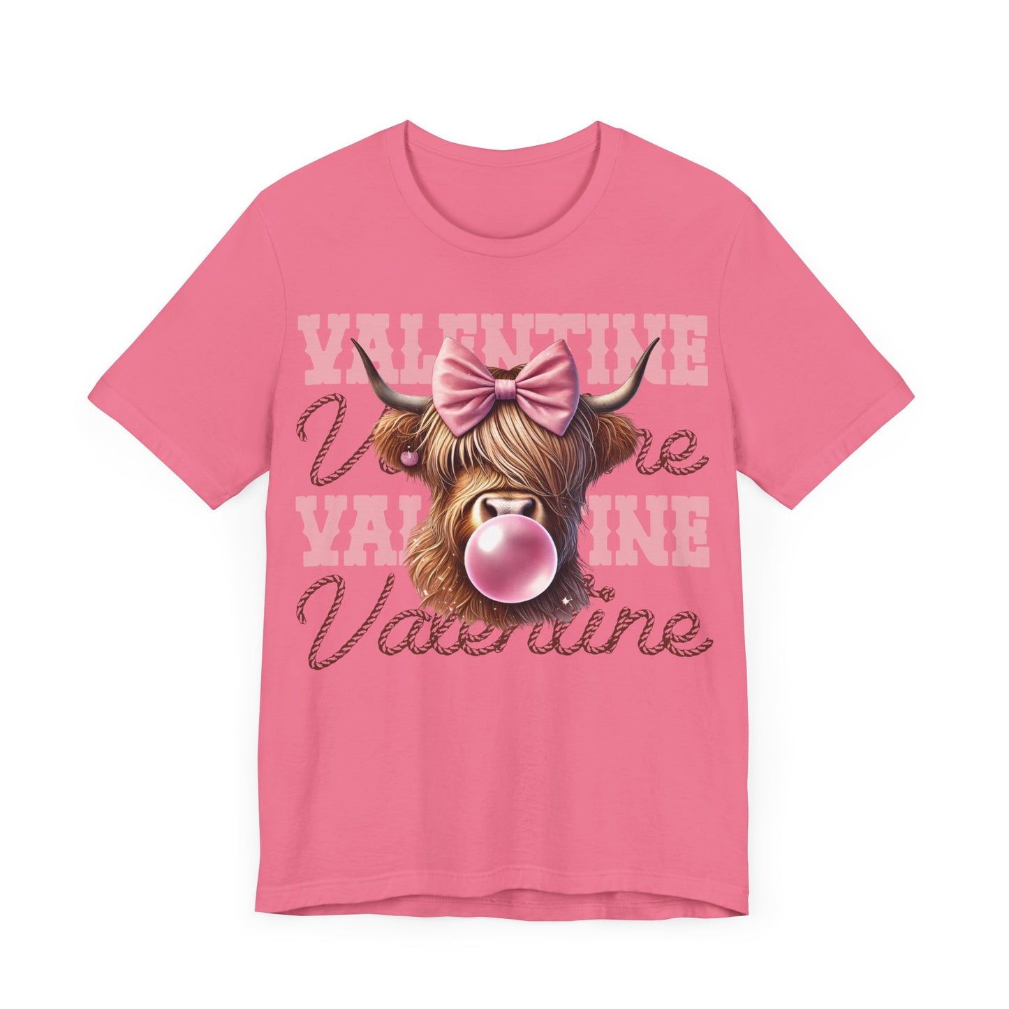 "Valentine Highland Cow"
