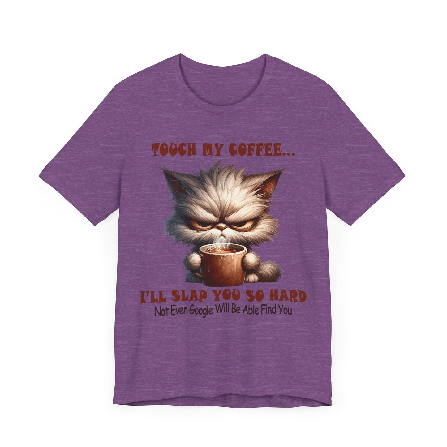 "Touch My Coffee – Grumpy Cat Humor"