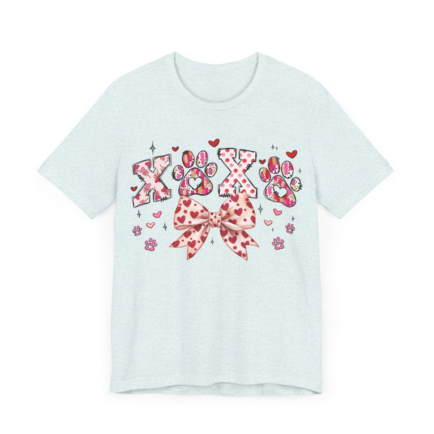"XOXO Paw Print Tee"