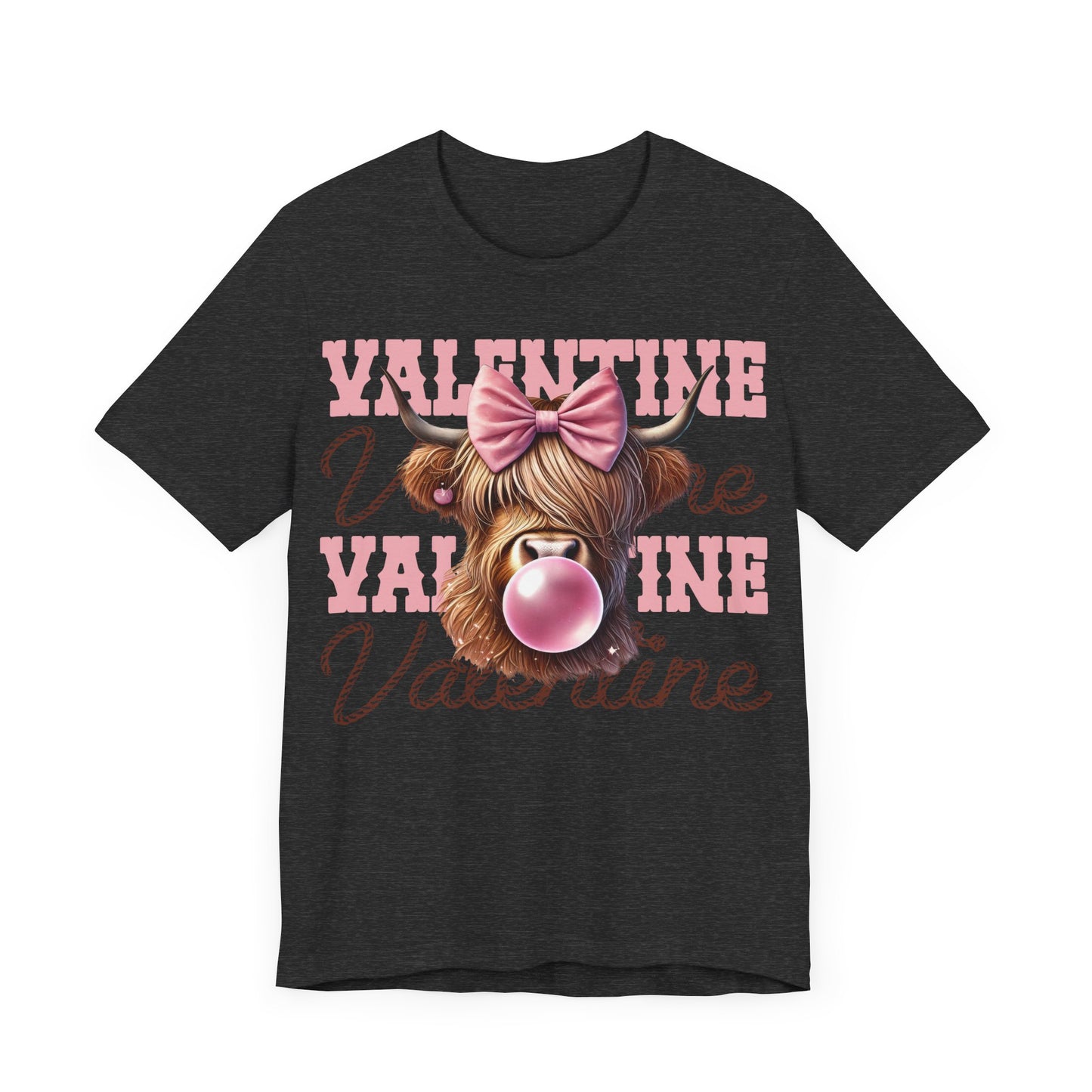 "Valentine Highland Cow"