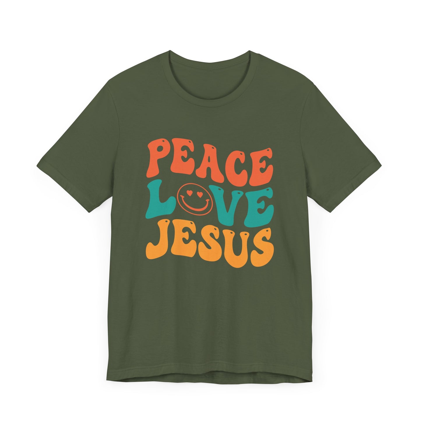 "Peace Love Jesus"