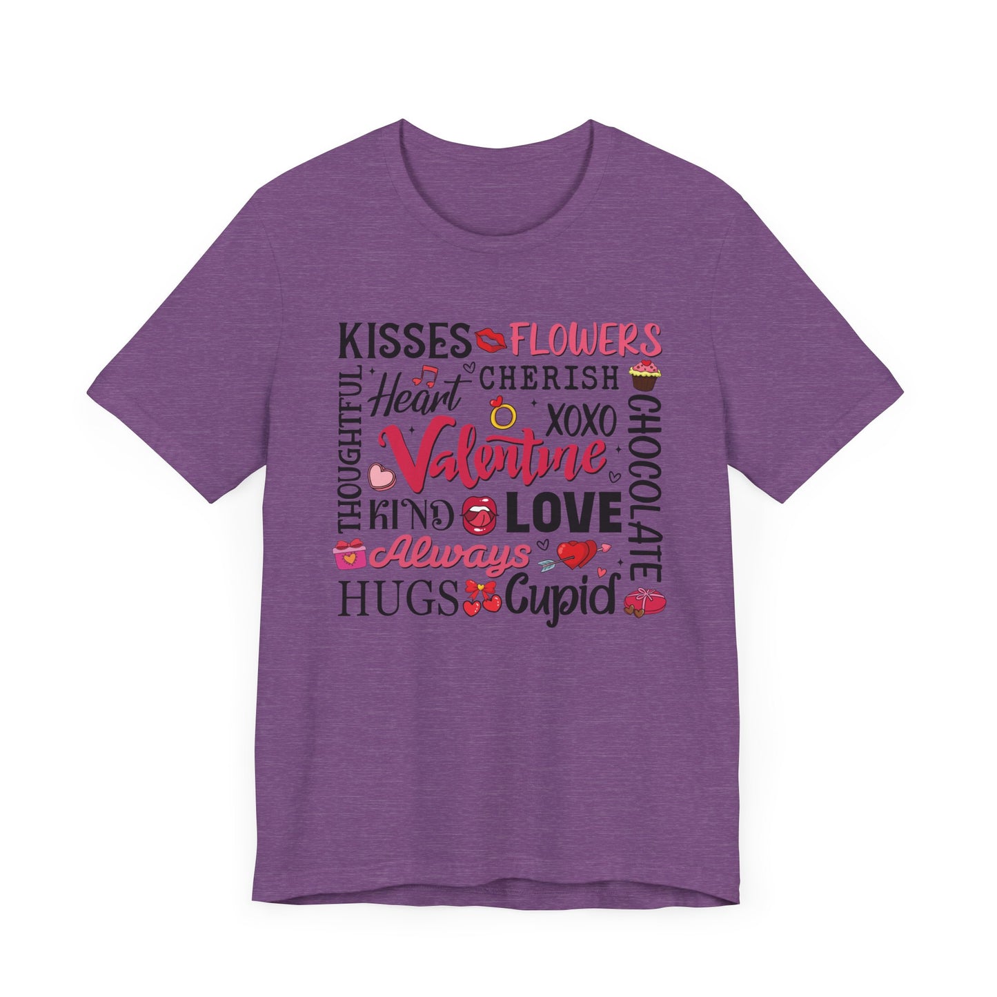 "Valentine Word Collage"