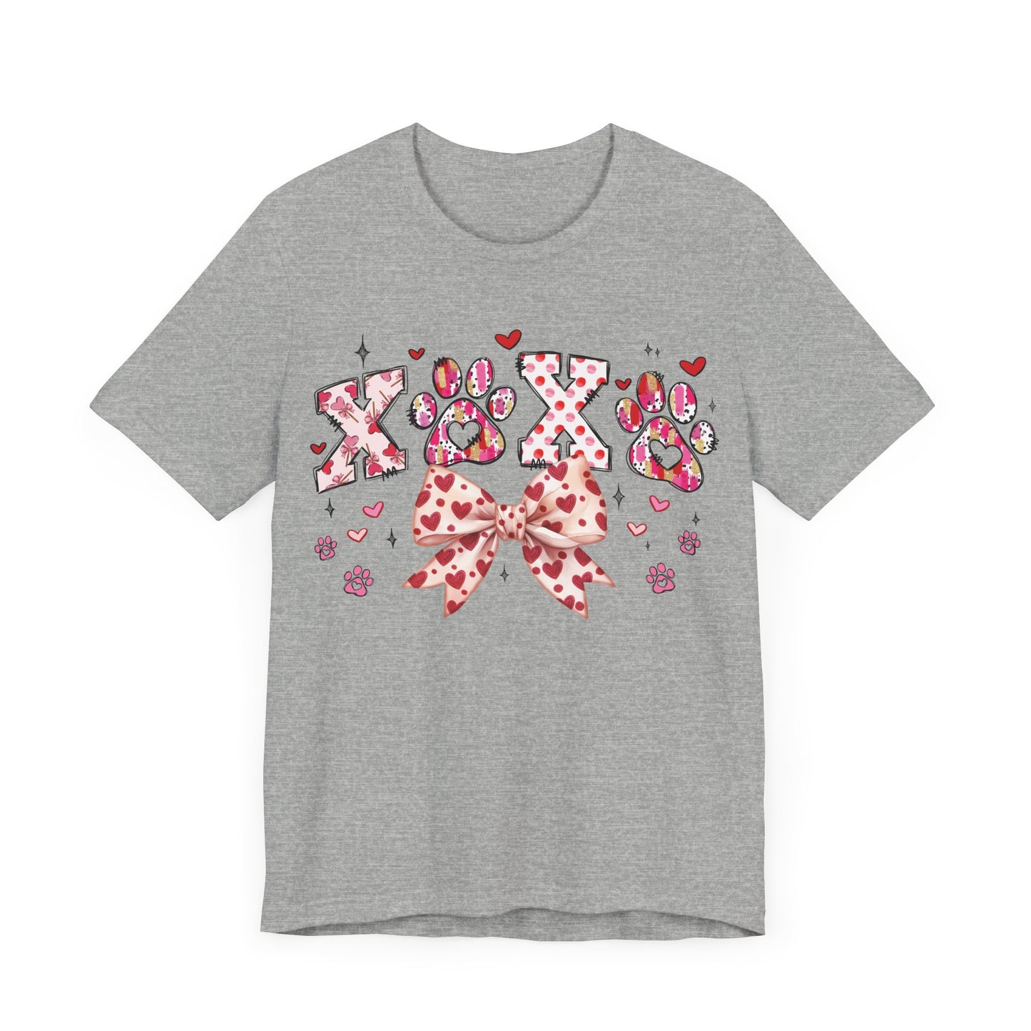 "XOXO Paw Print Tee"
