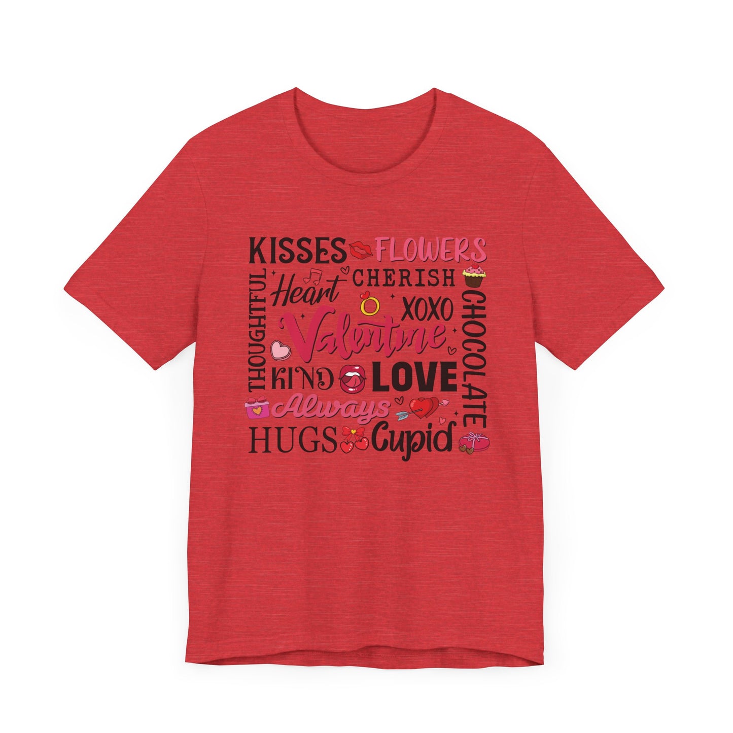"Valentine Word Collage"