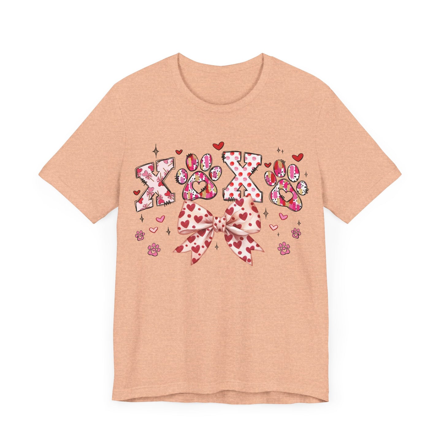 "XOXO Paw Print Tee"