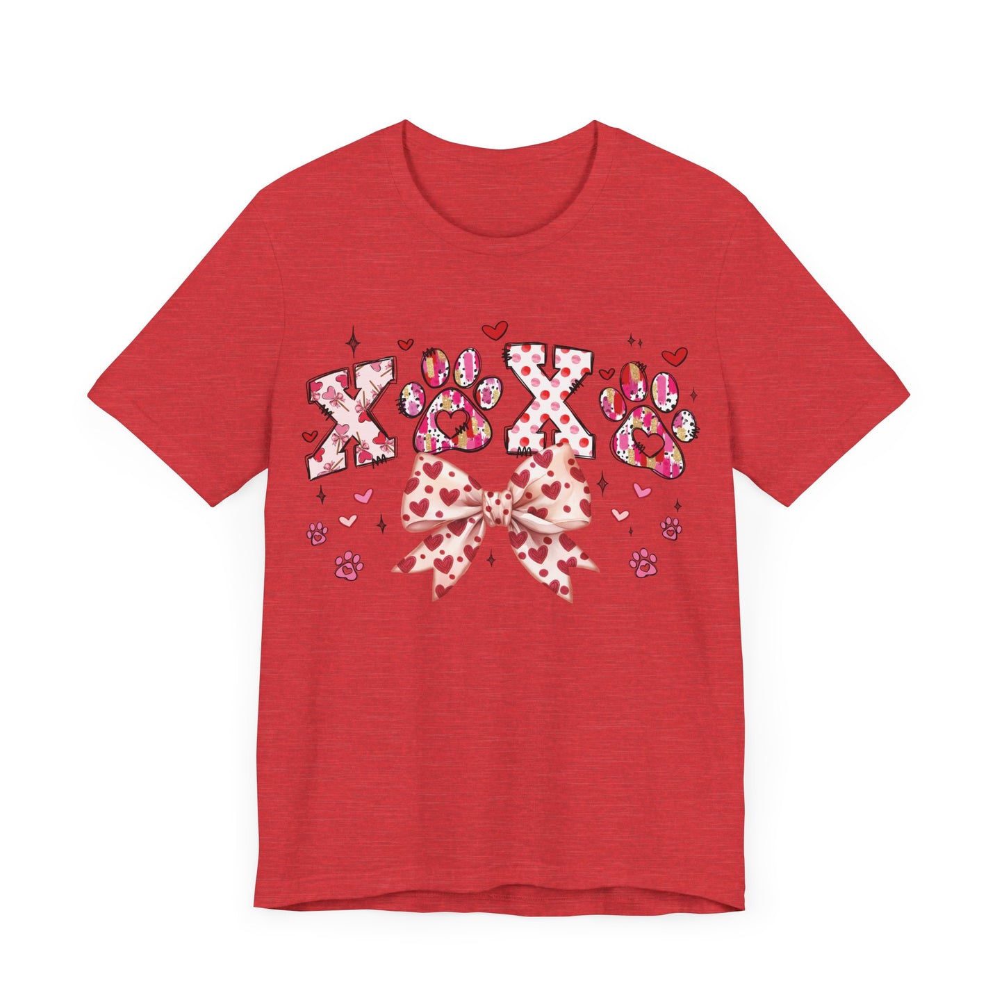 "XOXO Paw Print Tee"