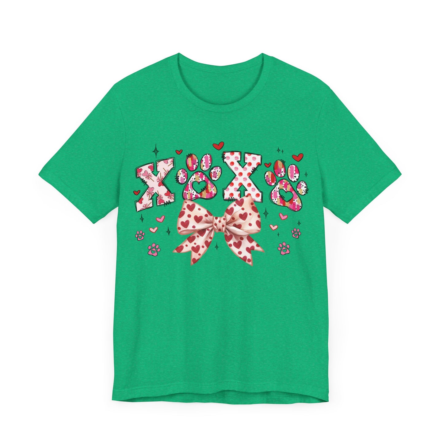 "XOXO Paw Print Tee"