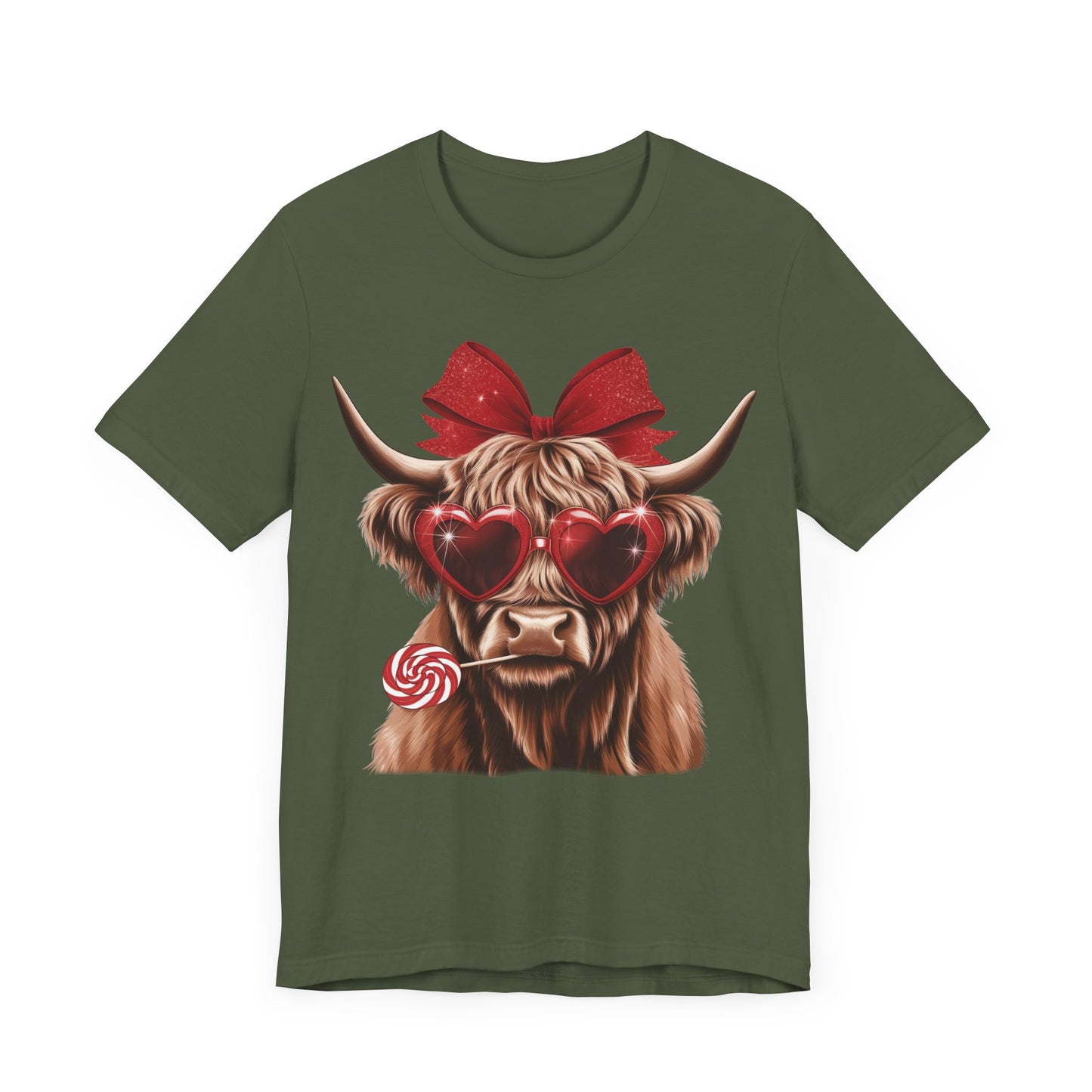 "Sweetheart Highland Cow"