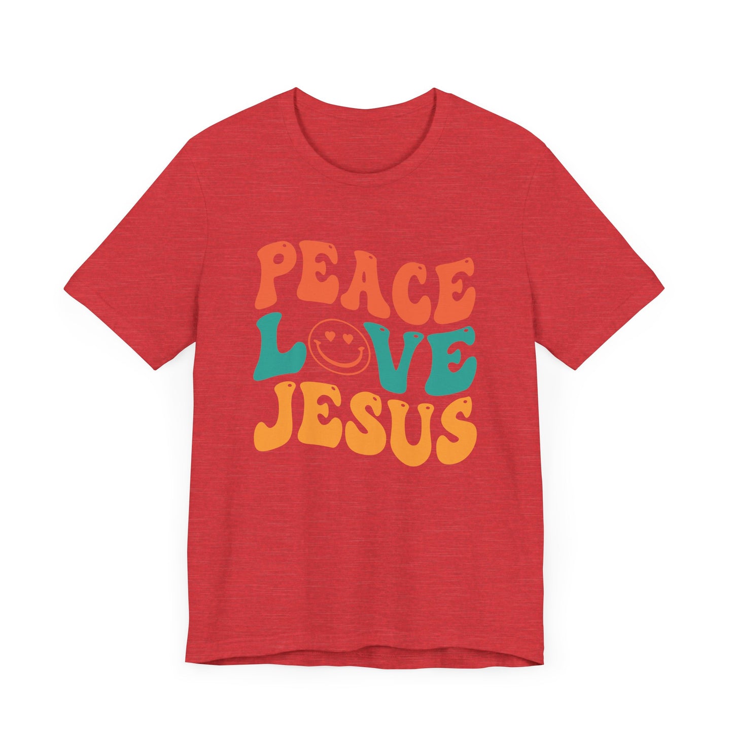 "Peace Love Jesus"