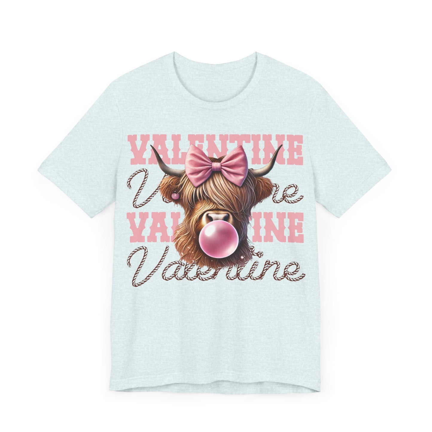 "Valentine Highland Cow"