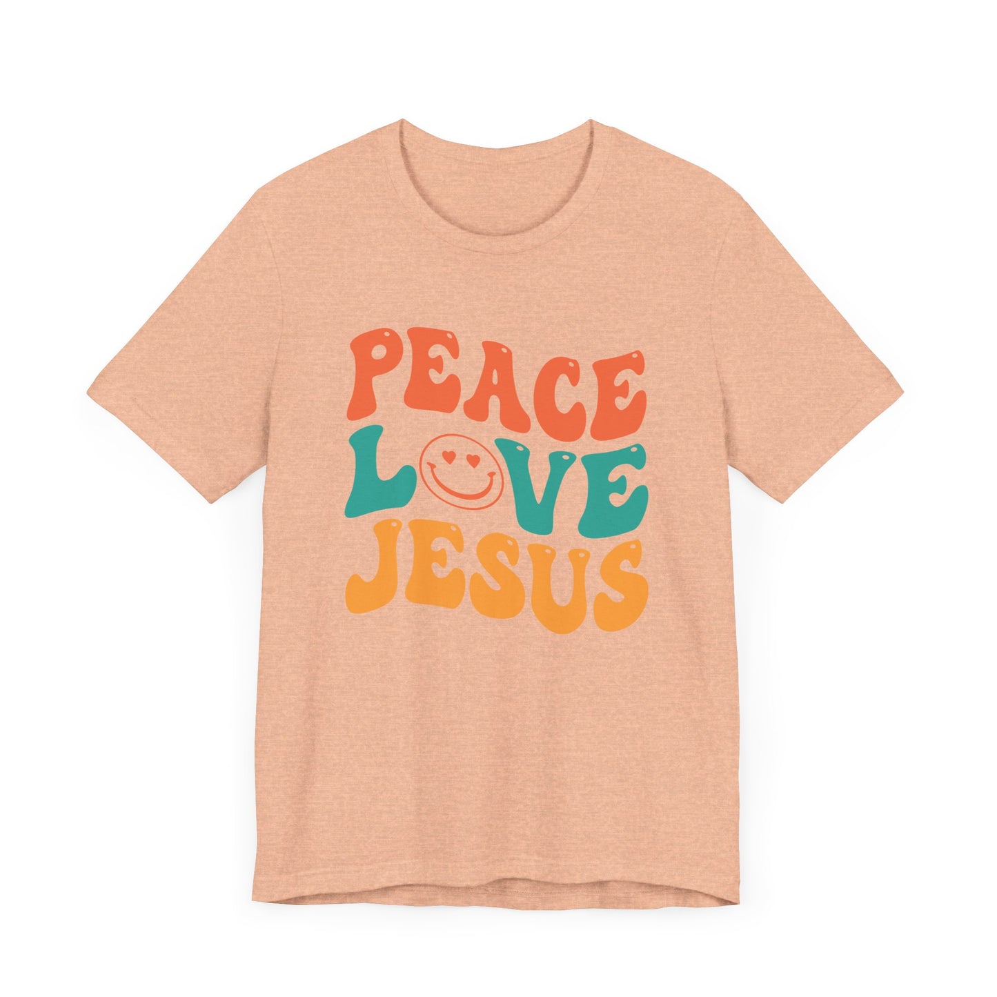 "Peace Love Jesus"
