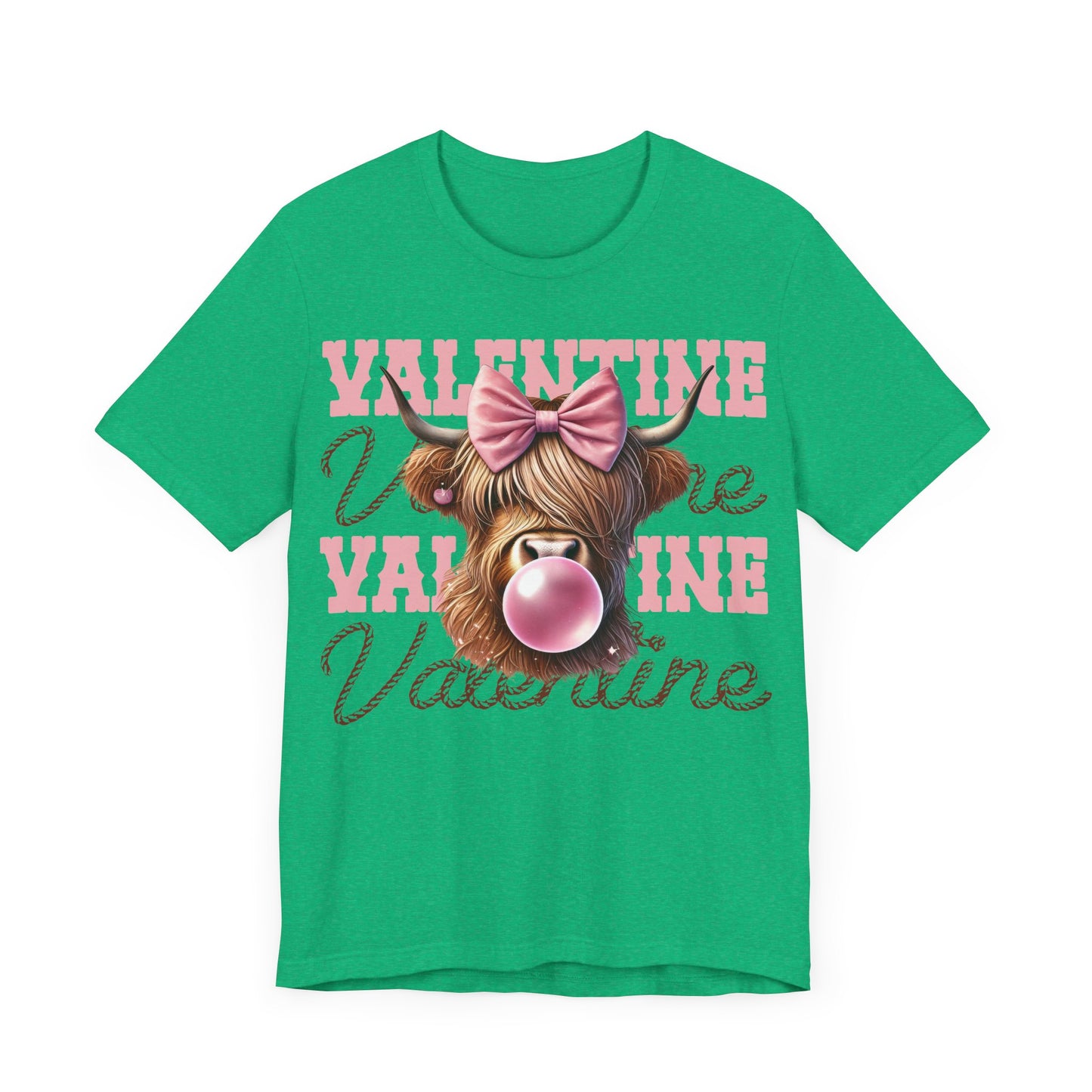 "Valentine Highland Cow"