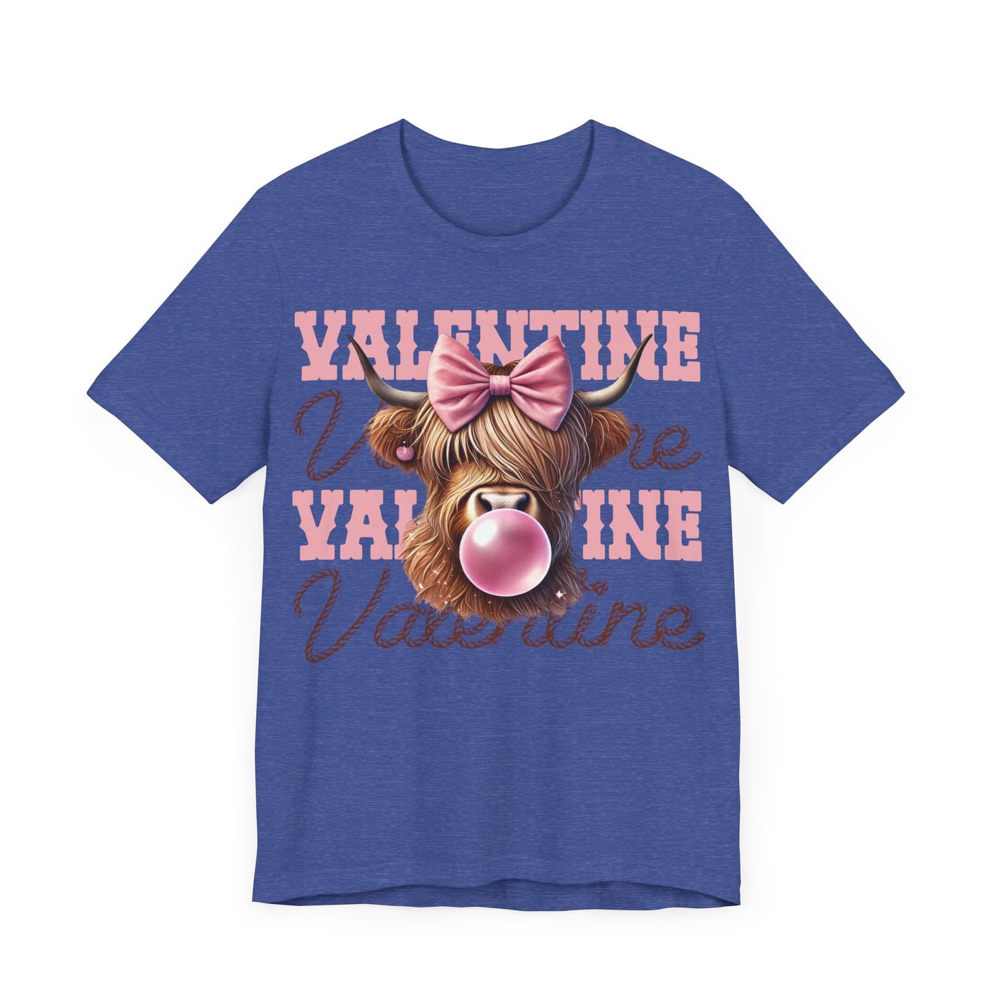 "Valentine Highland Cow"