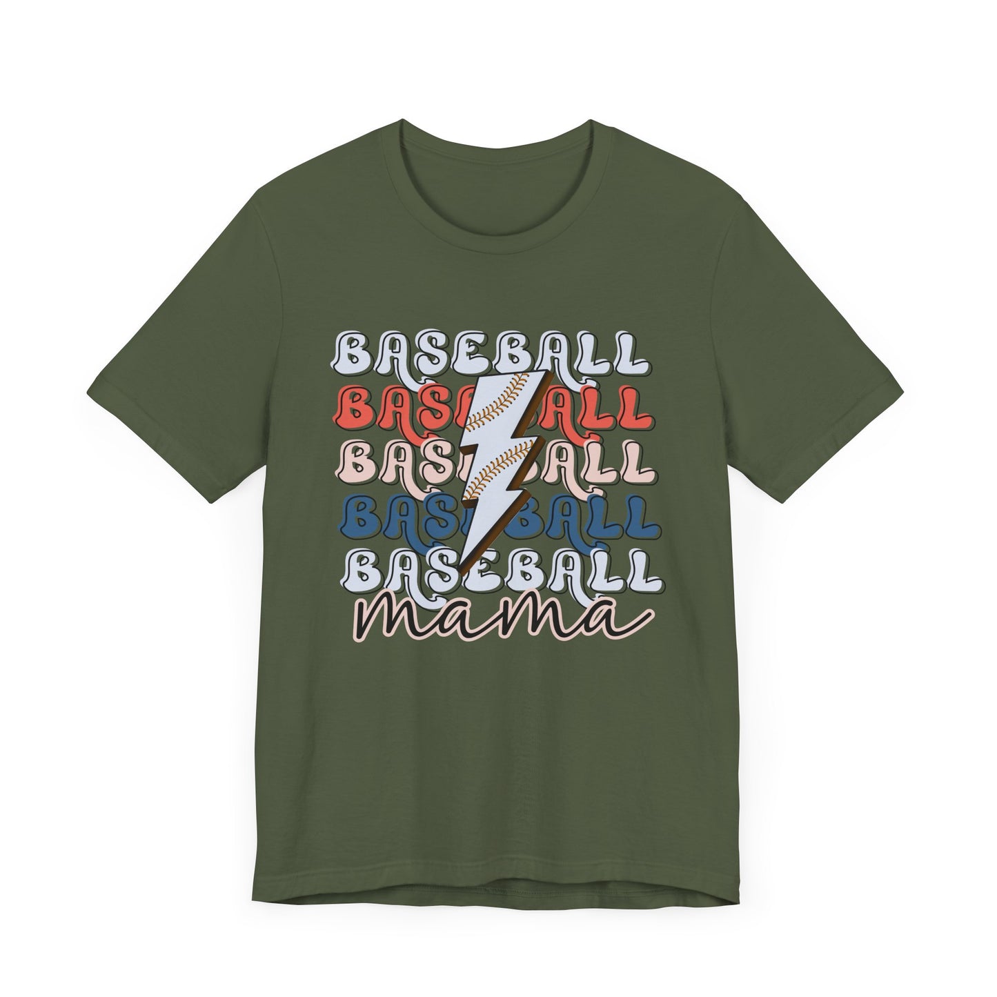"Baseball Mama Thunderbolt"