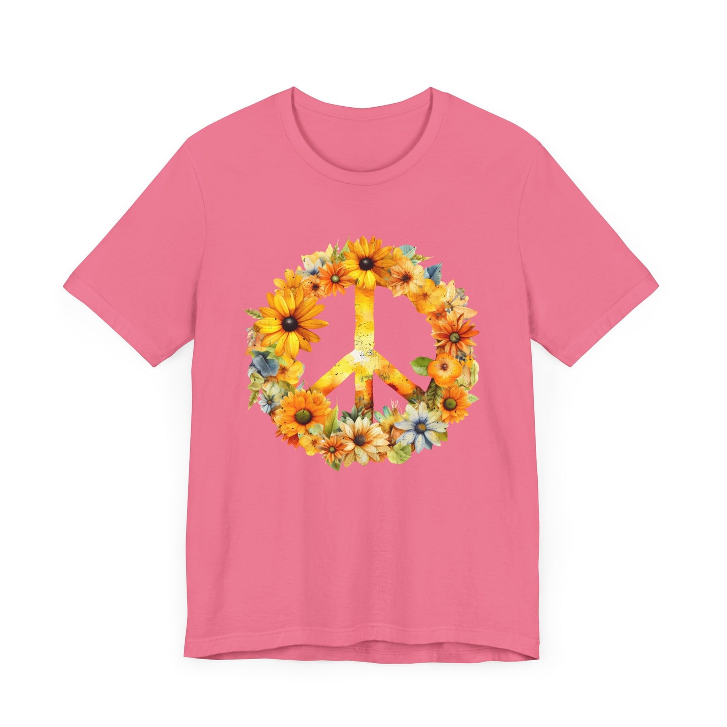 "Floral Peace Symbol"