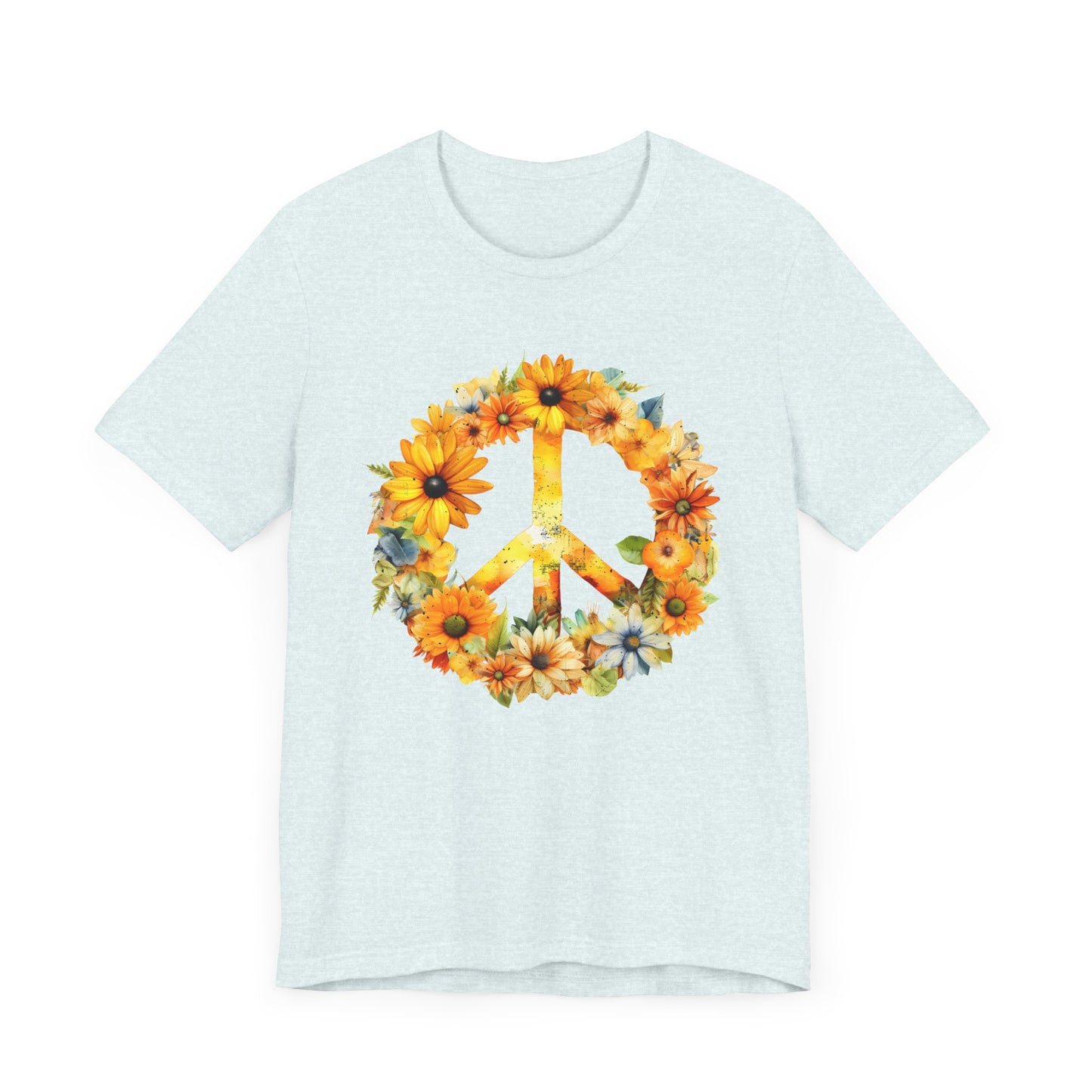 "Floral Peace Symbol"