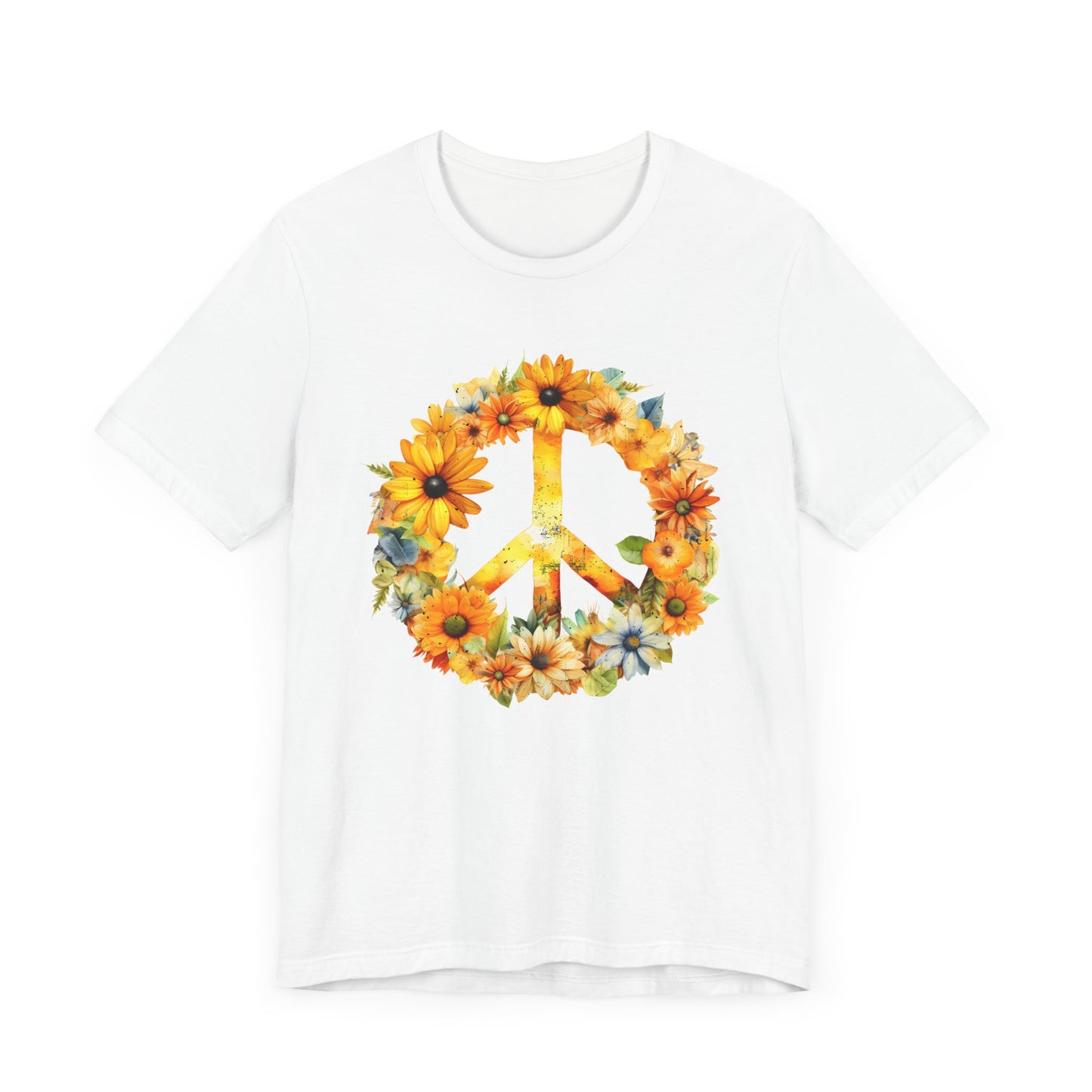 "Floral Peace Symbol"