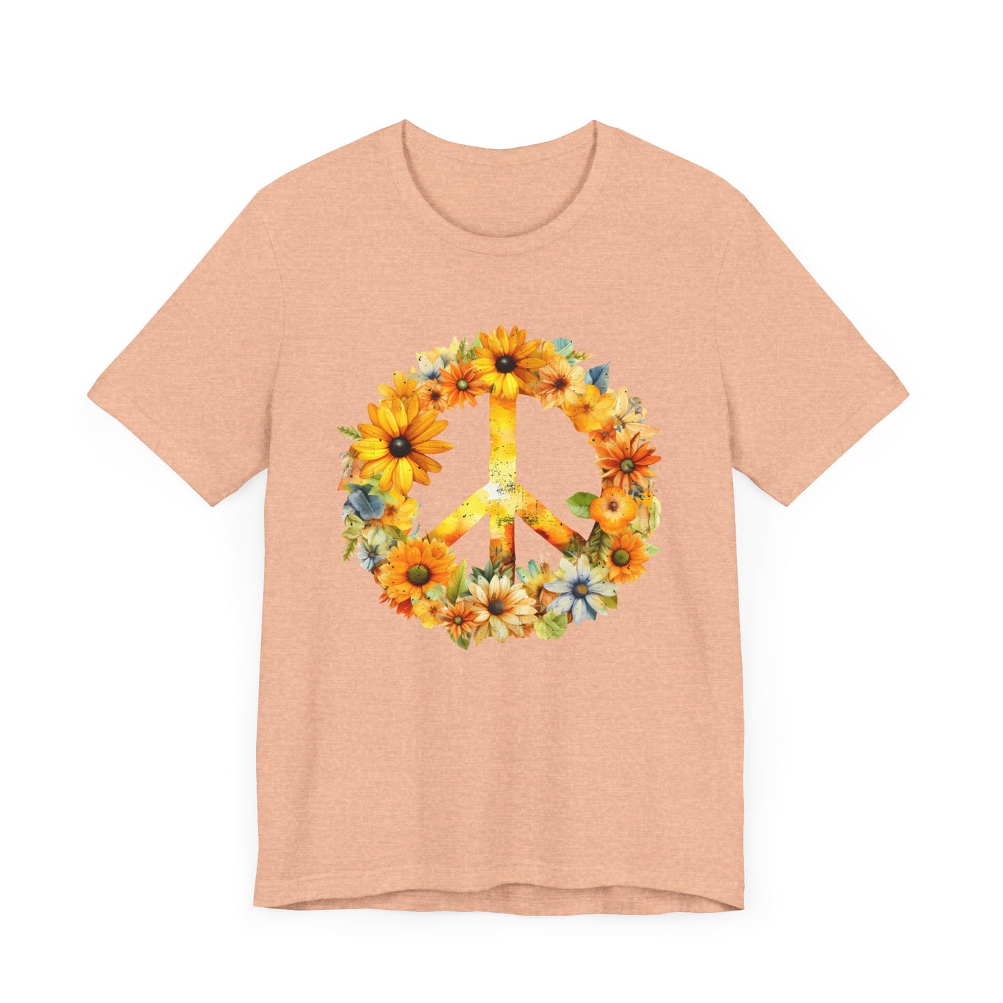 "Floral Peace Symbol"